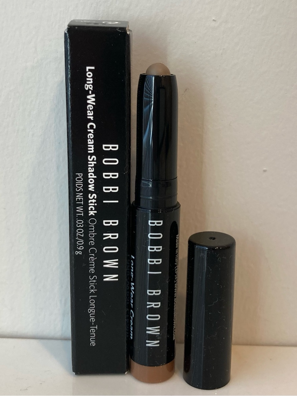 3/$30 Bobbi Brown Long-Wear Cream Shadow Stick in Taupe 0.9g Mini NIB